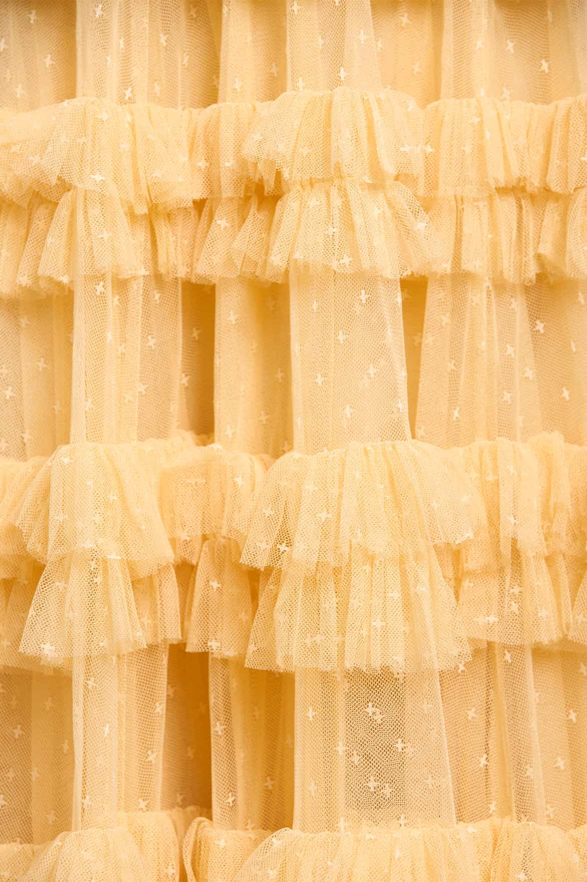 Lisette Ruffle One-Shoulder Gown | Needle & Thread