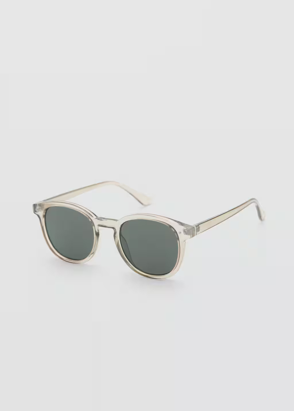 Round-framed sunglasses grey - Men - One size - MANGO MAN | Mango (US/MX/AU)