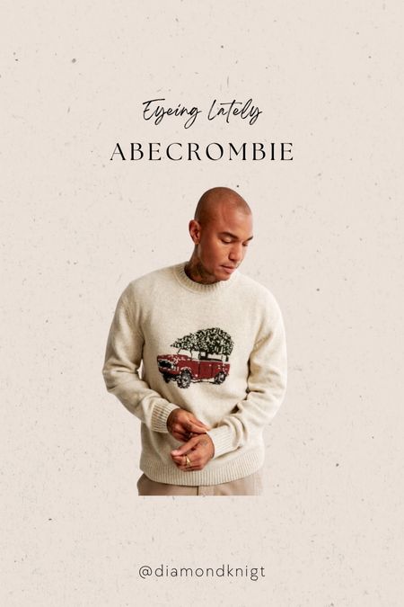 Abercrombie Men Holiday Crew Sweater 

#LTKSeasonal #LTKstyletip #LTKHoliday