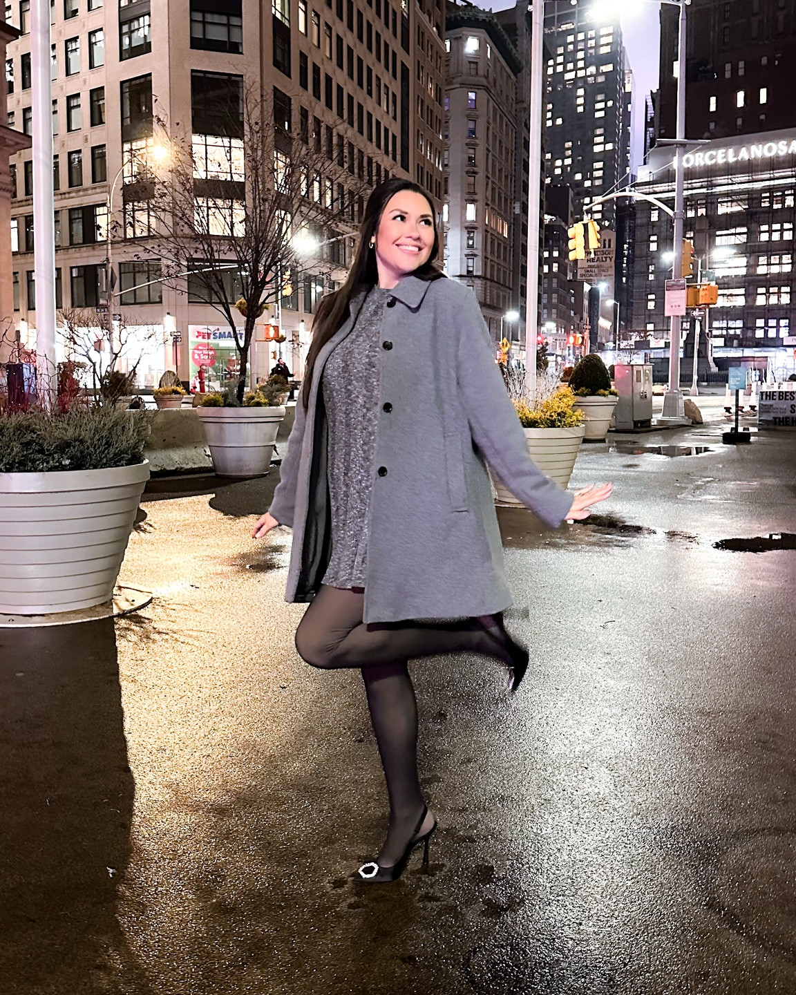 Winter Datenight look at 23 weeks pregnant. This outfit is old, but I linked some similar finds!

#LTKBump #LTKMidsize #LTKStyleTip