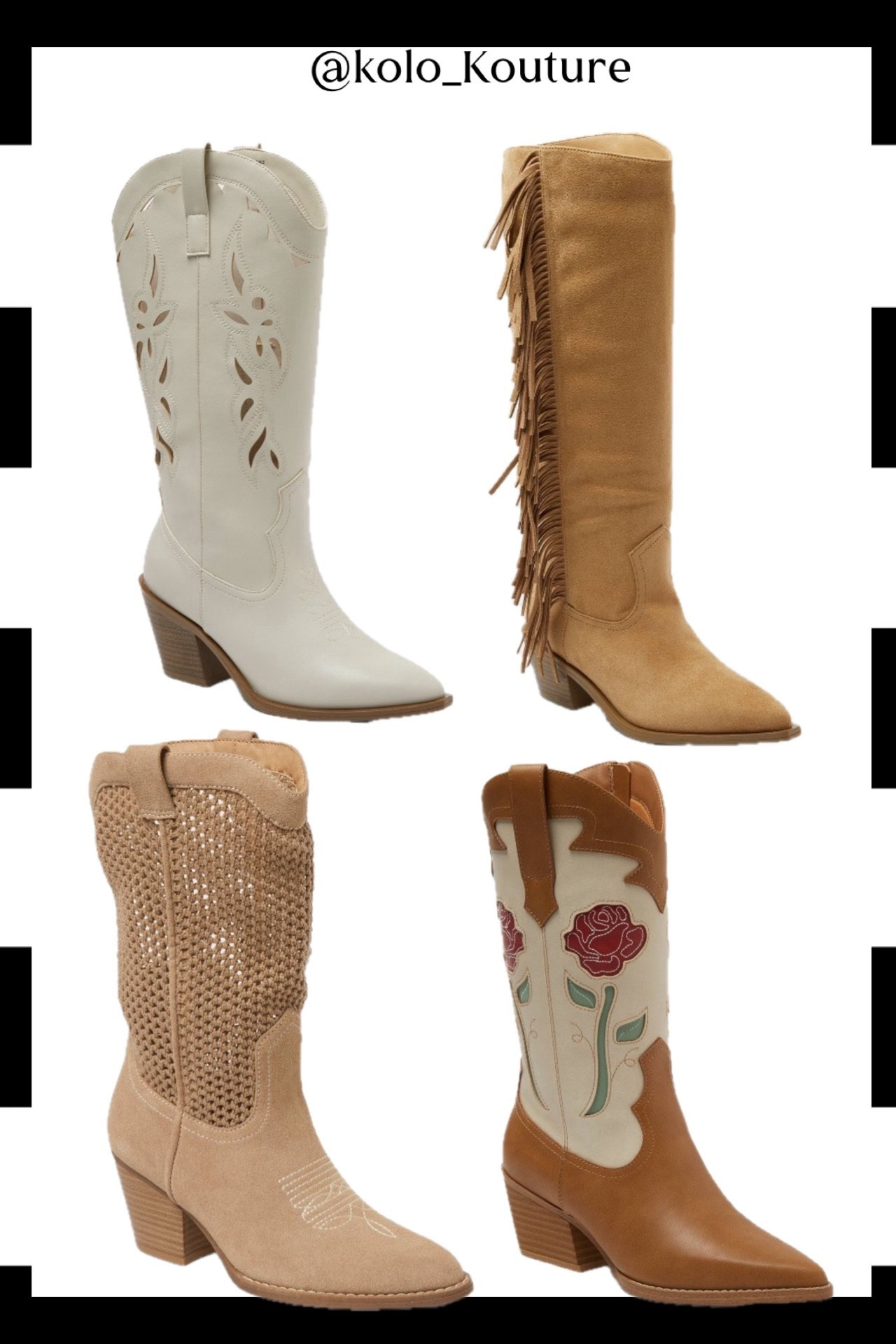 🆕 Western Cowgirl Boot drop @Target Sooooo goood!!!

#LTKPlusSize #LTKdayinmylife #LTKMidsize