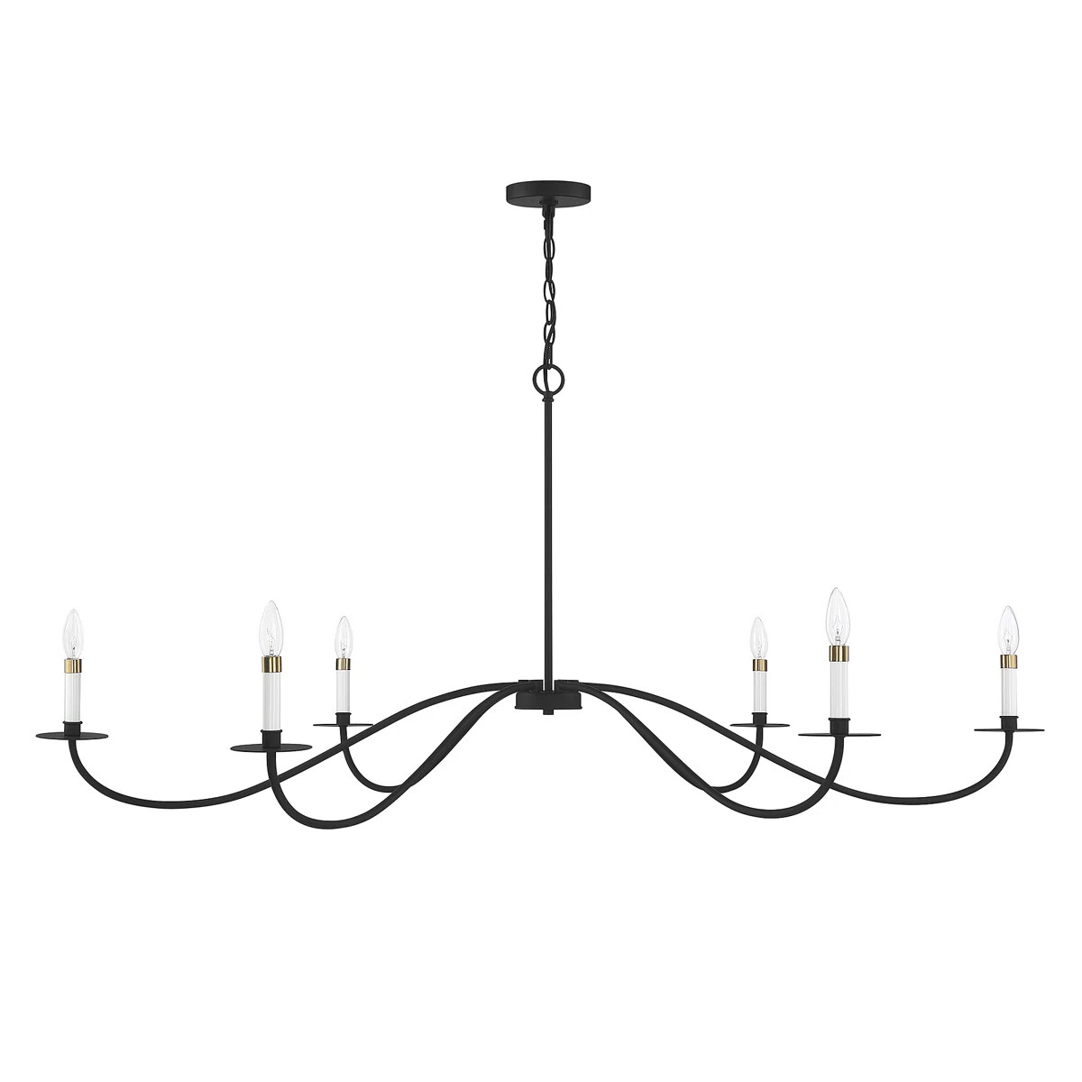 Aliaa 6-Light Metal Candle Style Chandelier | Wayfair North America