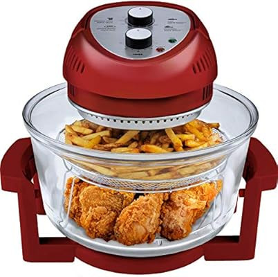 Big Boss Oil-less Air Fryer, 16 Quart, 1300W, Easy Operation with Built in Timer, Dishwasher Safe... | Amazon (US)