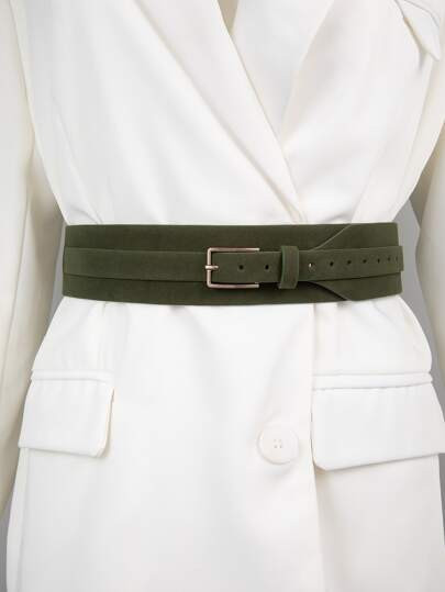 Square Buckle Corset Belt | SHEIN