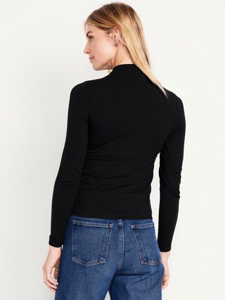 Bestee Mock-Neck T-Shirt | Old Navy (US)