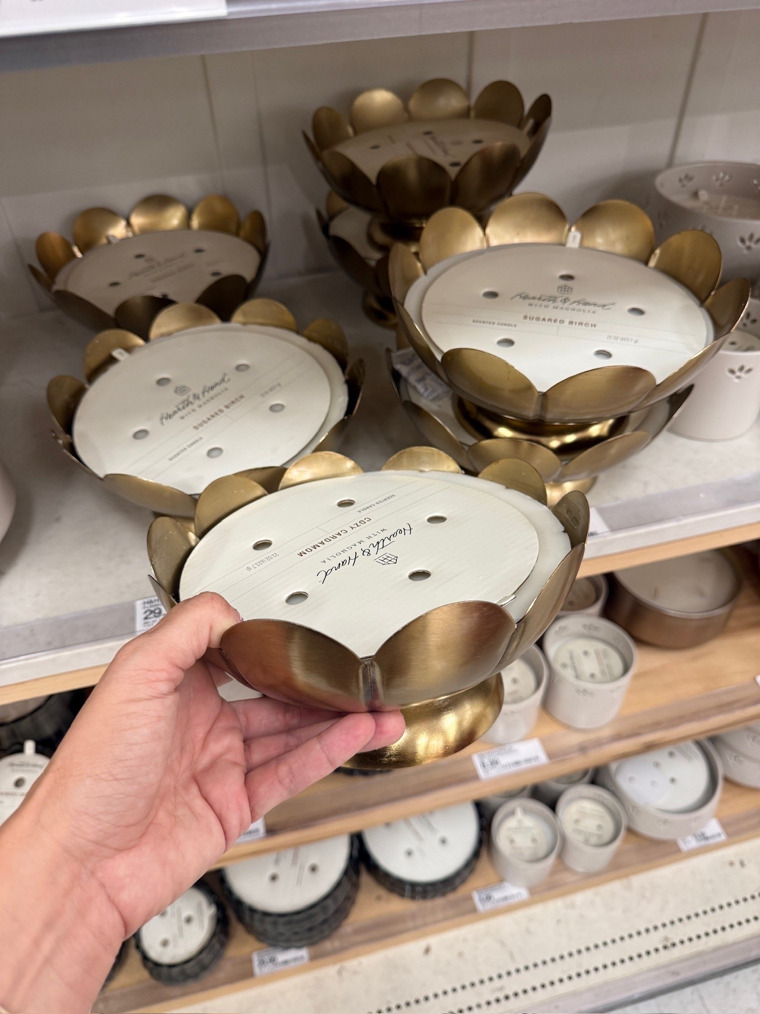 Target’s Hearth & Hand collection has me OBSESSED!! 😍 This gold scalloped bowl is SO pretty and looks like something from a high-end home store. Perfect for styling a coffee table or entryway!
Target home finds, Hearth and Hand, gold decorative bowl, scalloped bowl, Magnolia home decor, gold centerpiece, Target decor, coffee table styling, decorative accent bowl, modern home decor, affordable home finds, JulieFranks