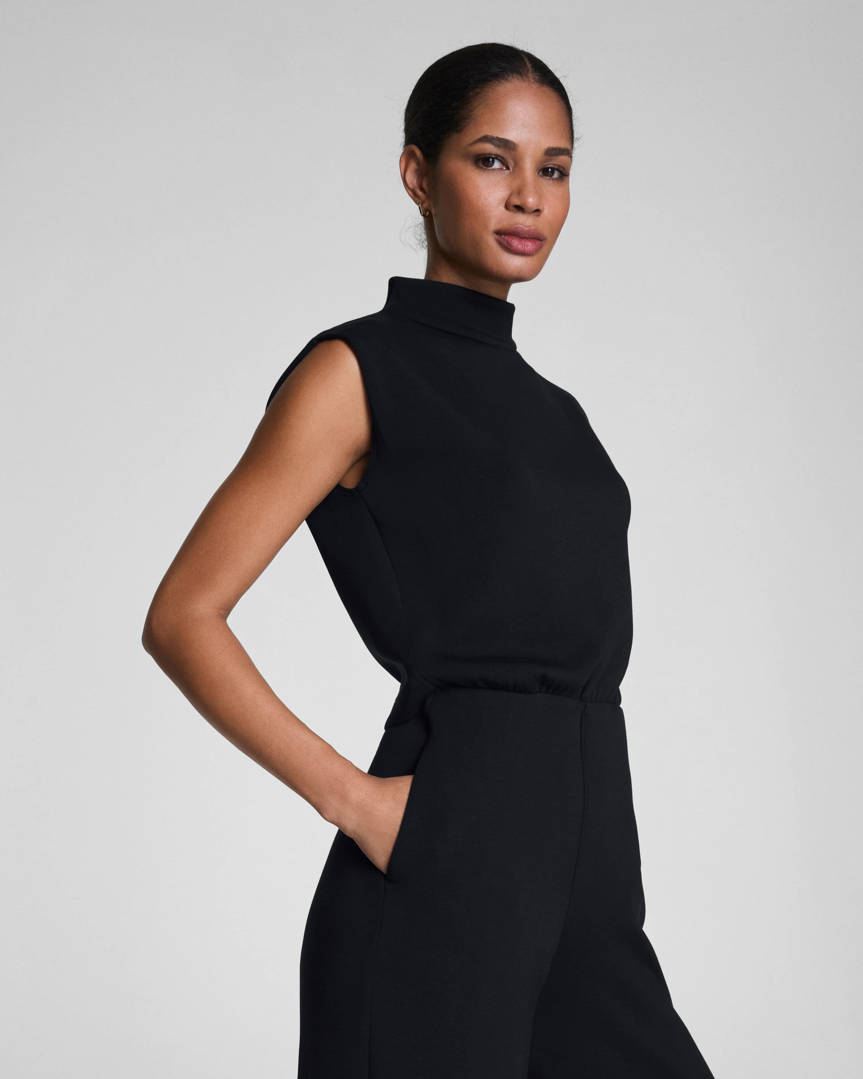 Mockneck Jumpsuit | Spanx