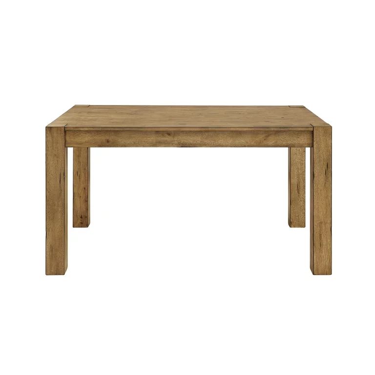 Better Homes & Gardens Bryant Solid Wood Dining Table, Rustic Brown | Walmart (US)