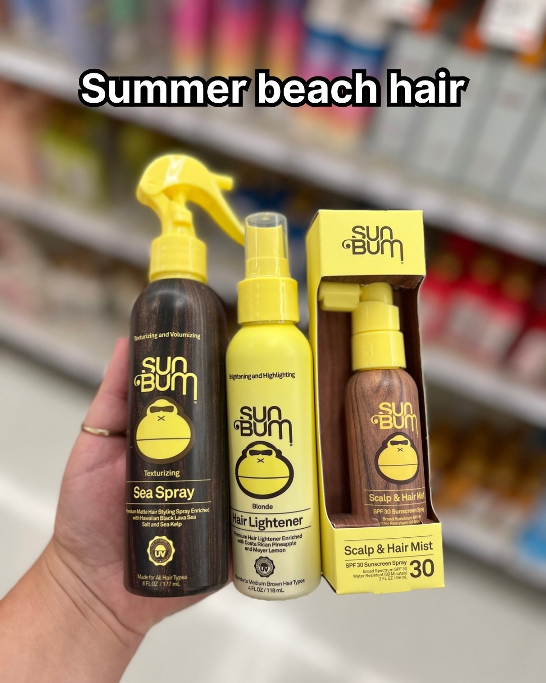 Effortless beach waves with this sea spray! The hair lightener & spf scalp spray are perfect for a day at the beach!

Summer hair products, spf spray for scalp and hair, beach hair, summer hair, beach waves, sea salt spray for hair, sun bum hair products, hair lightening spray

#LTKBeauty #LTKSeasonal #LTKFindsUnder50