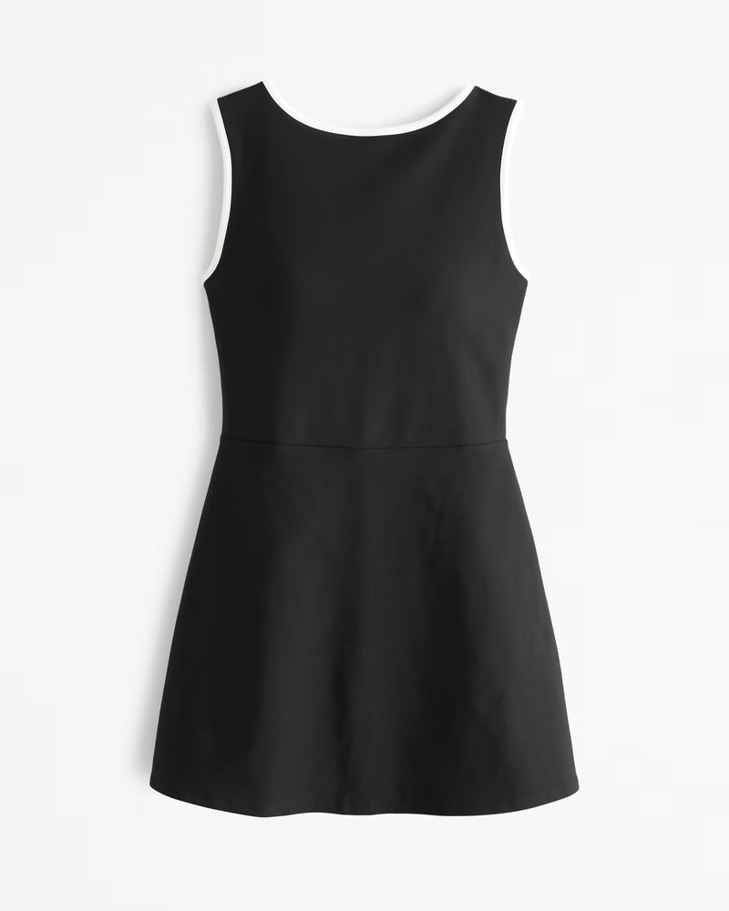 Women's YPB sculptLUX Slash Mini Dress | Women's Active | Abercrombie.com | Abercrombie & Fitch (US)