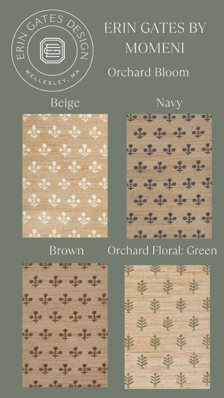 Best selling Orchard Bloom rugs by Erin Gates and Momeni

#LTKhome