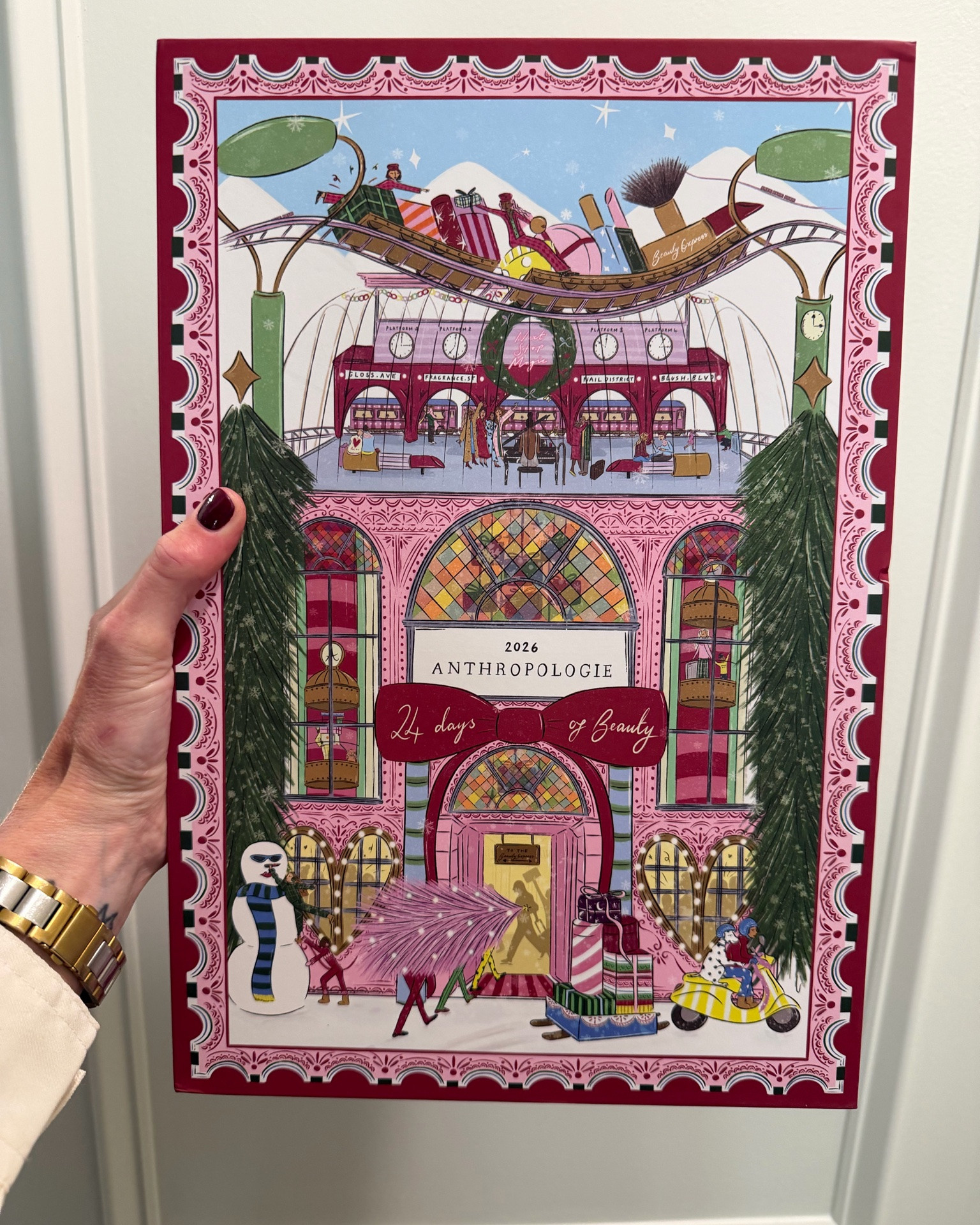 @Anthropologie advent calendar. Sells out every year!