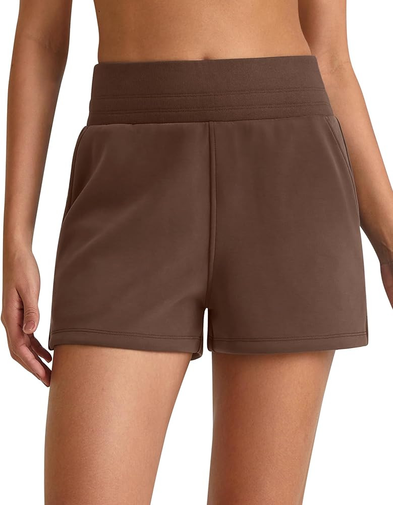 G4Free Smoofit Modal Soft Sweat Shorts for Women High Waist Athletic Shorts for Summer Casual Rel... | Amazon (US)