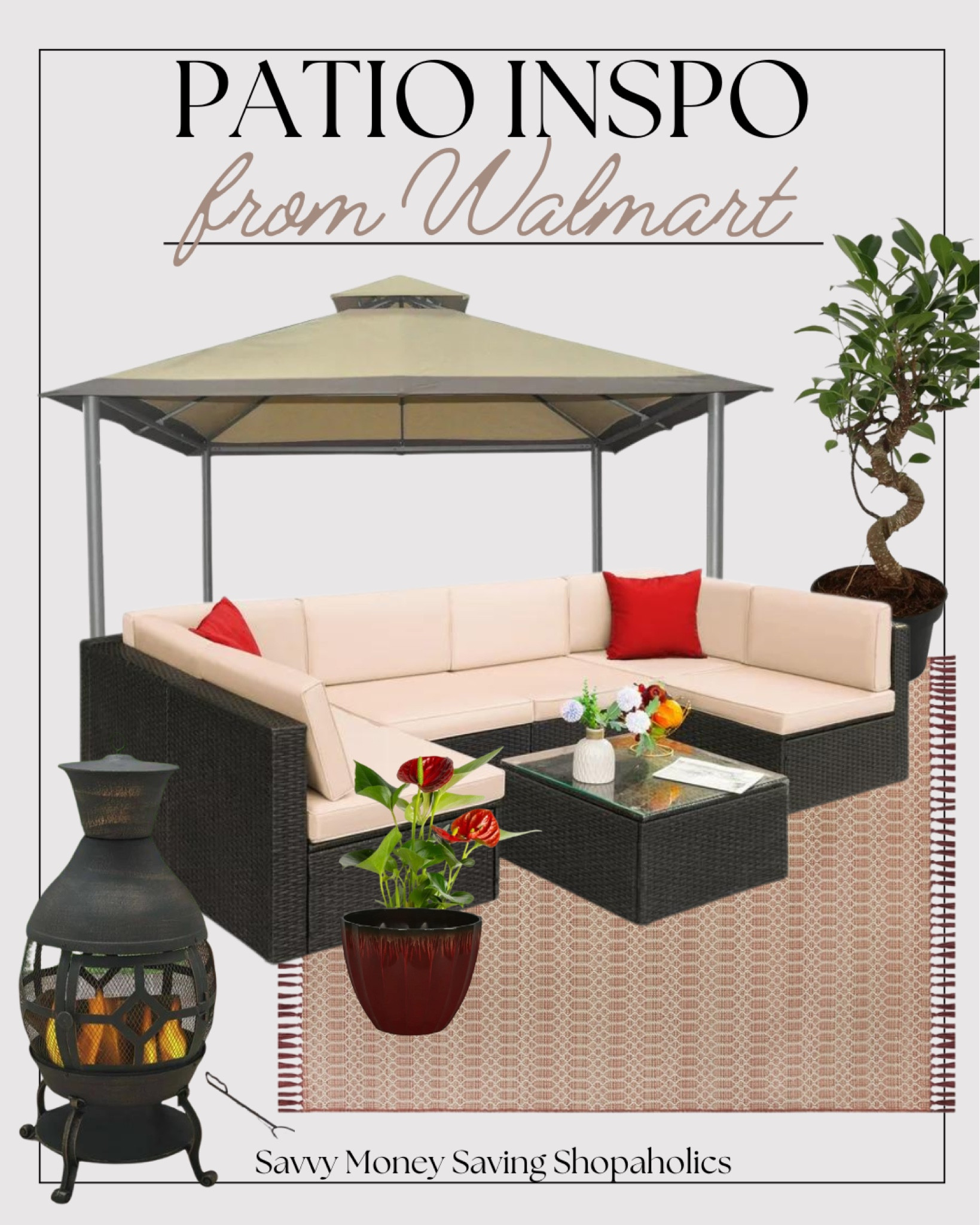 Coming at ya with some new patio inspiration! 