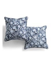 18x18 2pk Dewhurst Jacobean Indoor Outdoor Pillows | TJ Maxx