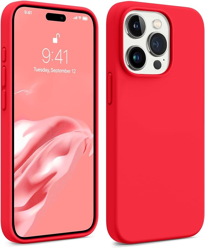 AOTESIER Compatible with iPhone 15 Pro Max Case, Full Body Food-Grade Silicone Wear-Resistant, An... | Amazon (US)