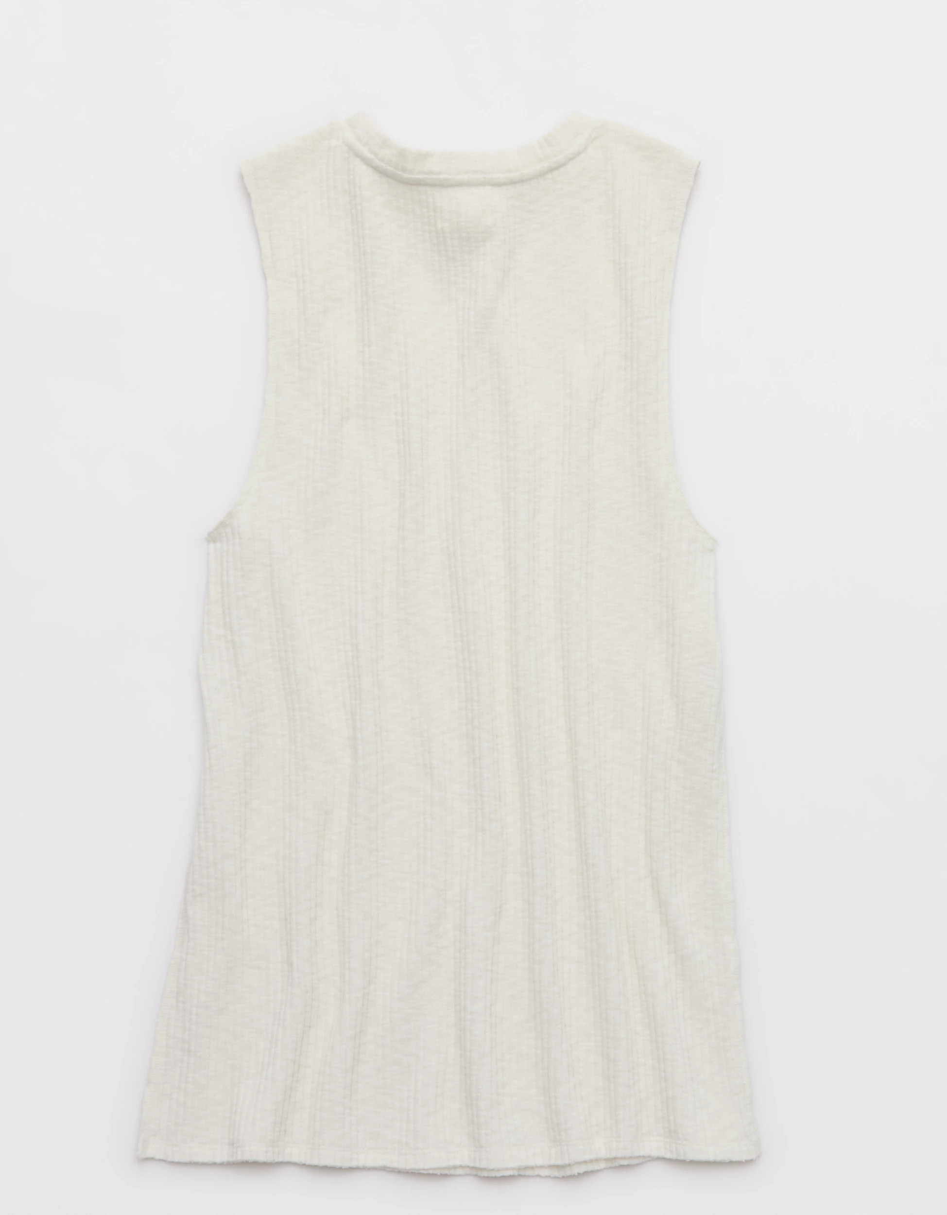 Aerie Textured Rib Tunic Tank Top | Aerie