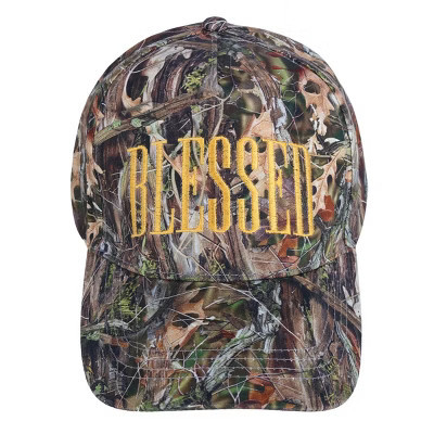 David & Young Unisex Blessed Embroidered Camo Baseball Hat, Camo | Target