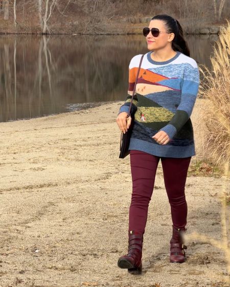 This landscape sweater by @autumncashmere is one of my favorite pieces! The funny thing is - when I originally wanted to buy it in Jan 2019 I did a poll and there were some very strong opinions on it, glad I went with my gut and got it! And now there are loads of sweaters like this, ahead of the curve 😜

#LTKshoecrush #LTKfindsunder100 #LTKstyletip
