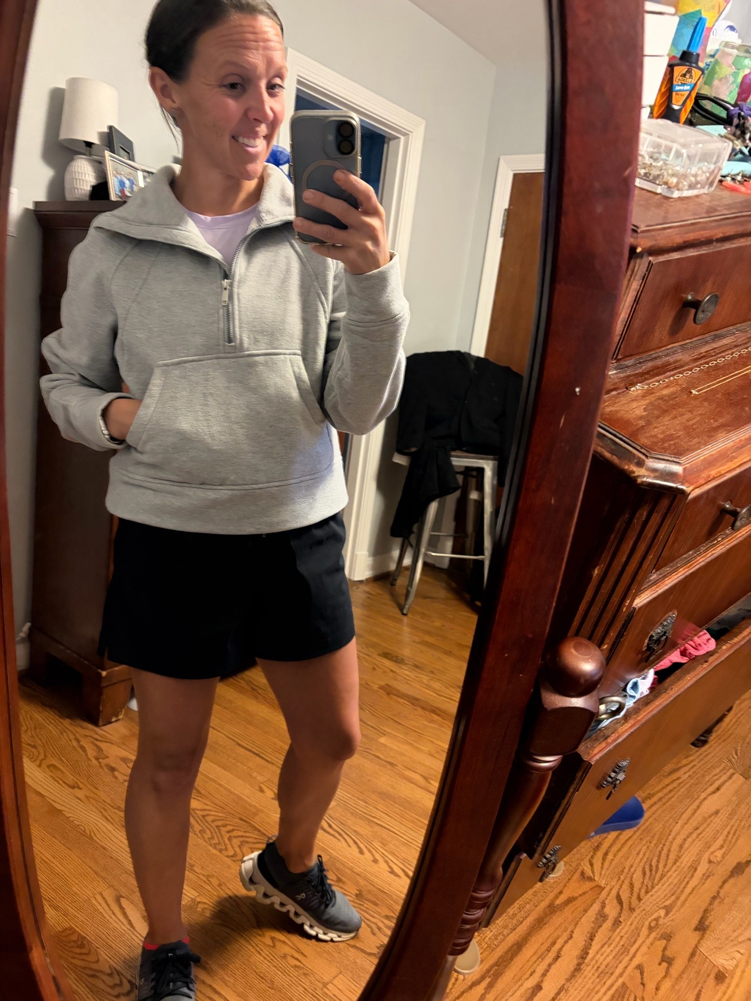 Sweatshirt - this a great dupe and I find myself wearing it more than I had originally expected. 


#LTKU #LTKOver40 #amazon #pullover #designerdupe #athleisure #quarterzip #sweatshirt #lookalike
#LTKActive
