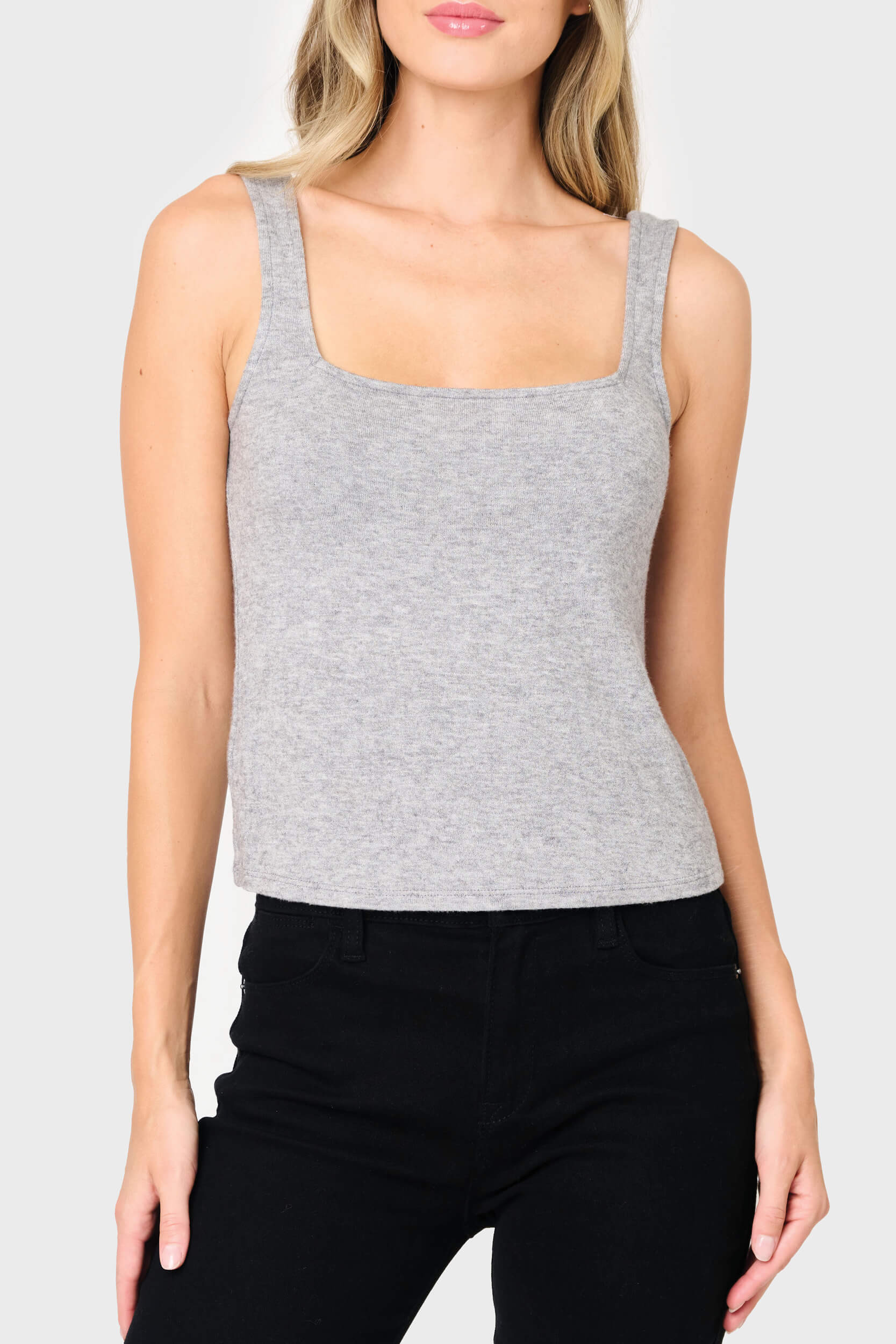 Feminine Luxe Sweater Tank | Gibson