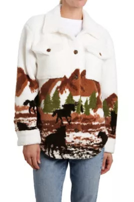 Vintage Threads Two Pocket Button Scenic Sherpa | Tractor Supply