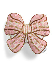 14x11 Beaded Bow Pillow | Throw Pillows | Marshalls | Marshalls