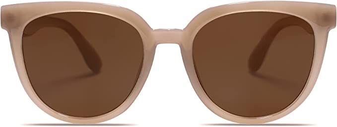 SOJOS Polarized Sunglasses for Women Men Fashion Trendy Round Style UV Protection Lens My Mind SJ... | Amazon (US)