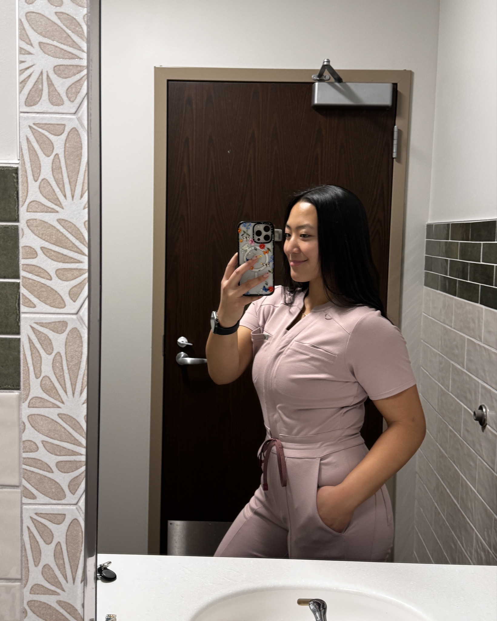 My go-to scrub wear is a jumpsuit! This color is so pretty and I am obsessed with jumpsuits💅🩷#scrubs #workwear #healthcare

#LTKootd #LTKBeauty #LTKWorkwear