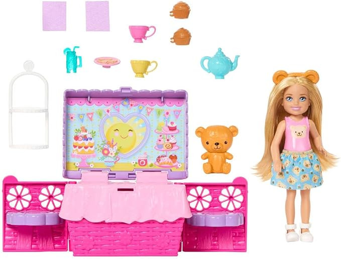 Barbie Club Chelsea Tea Party Doll and Transforming Playset | Amazon (US)