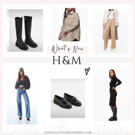 New Arrivals at H&M.
Loafers. Boots. Sweater dresses. Trousers. Shacket. New Finds from H&M.
xoxo 



#LTKworkwear #LTKSeasonal #LTKsalealert