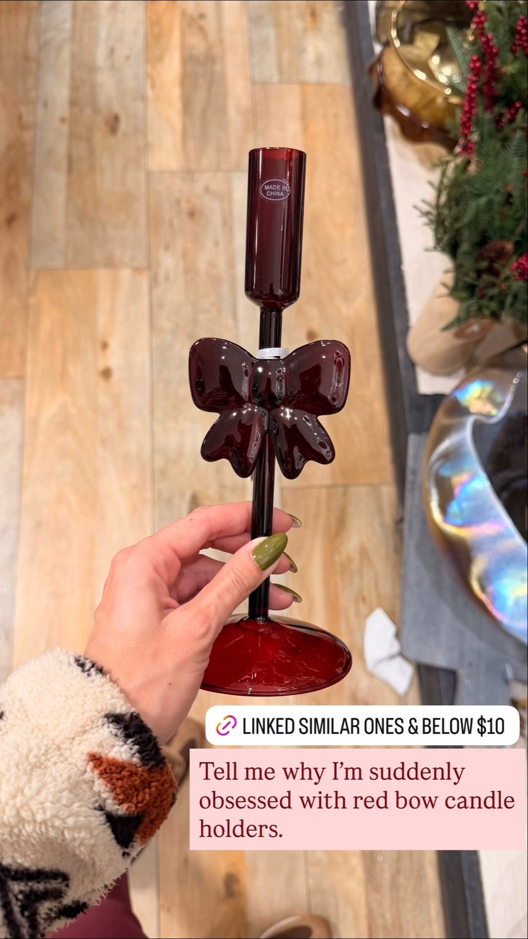 Found them in TJMAXX but not online - so linking similar ones: red bow taper candle holders ! 

Holiday decor, holiday table, Christmas decor, bow trend, red bow

#LTKHoliday #LTKGiftGuide #LTKCyberWeek