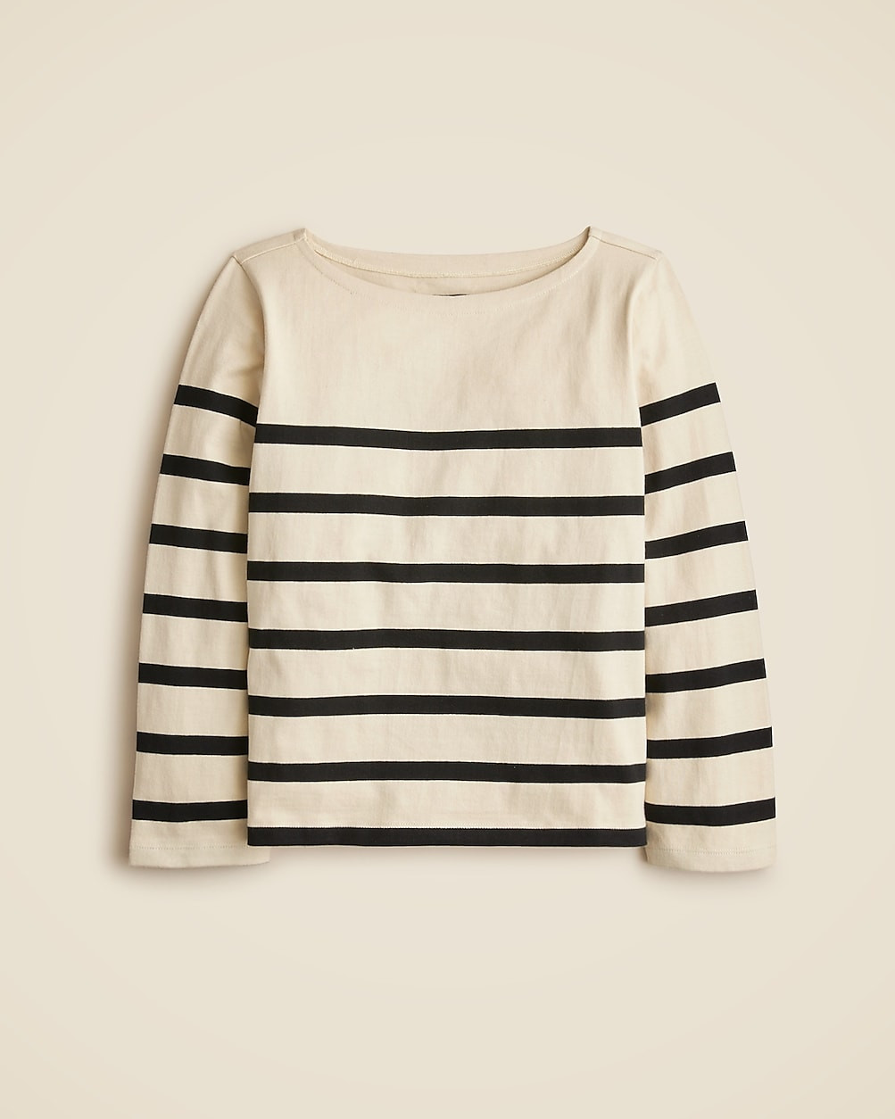 Classic mariner cloth boatneck T-shirt in stripe | J. Crew US