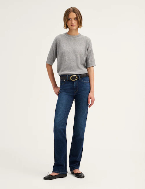 The Straight Jean in Super Stretch Denim | Madewell