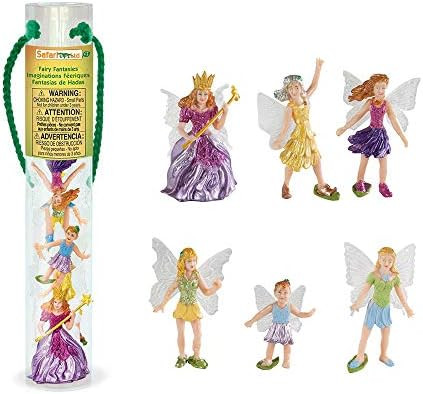Safari Ltd Fairy Fantasies Toy Figurine TOOB, Including 6 Winged Fairies | Amazon (US)