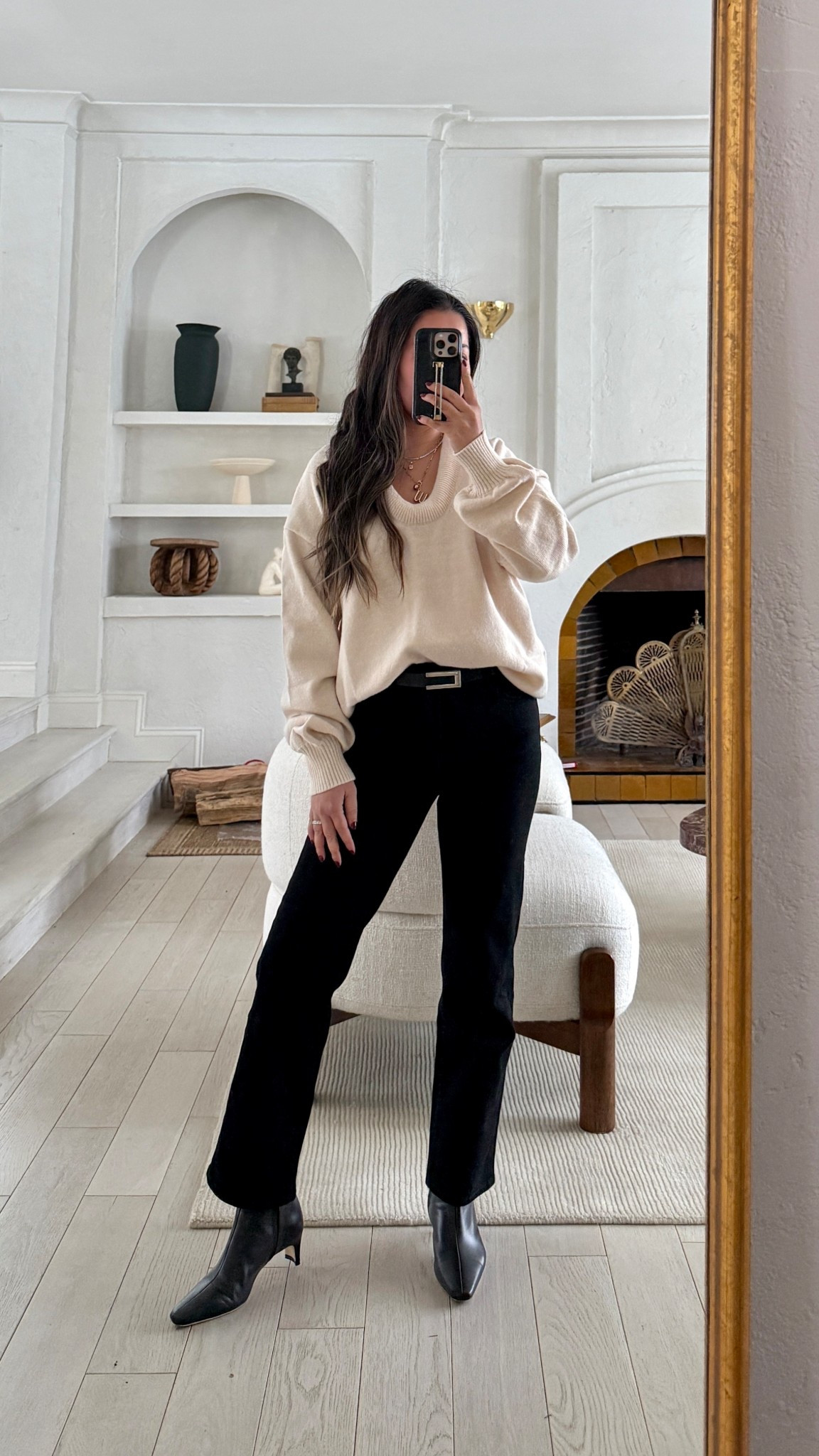 For size reference, I’m 5 ft 115 pounds, postpartum tummy body. 

SWEATER: Under $25! Love the u-neck and dropped shoulders. I’m wearing Small. Color ‘Apricot’.

JEANS: Under $50, midsection and petite friendly jeans! So comfortable! I’m wearing 26x26. Great length with kitten heels, boots, and flats. 

BOOTS: So comfortable! The leather is so soft. I find them TTS. I’m a size 5 and take a size 5 in these. 

BELTS: Simple and easy to wear with any outfit. Under $20 for a set of 2.


#LTKOver40 #LTKPetite #LTKFindsUnder50