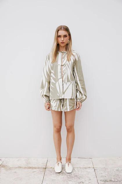 Berkley Top - Palm | Sabo Skirt US