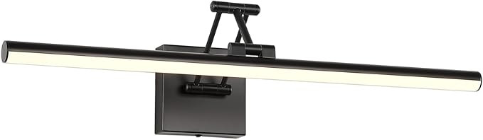 Picture Light for Painting Black Art Light Hard-Wired Picture Frame Light 23.62 Inch Dimmable Gal... | Amazon (US)
