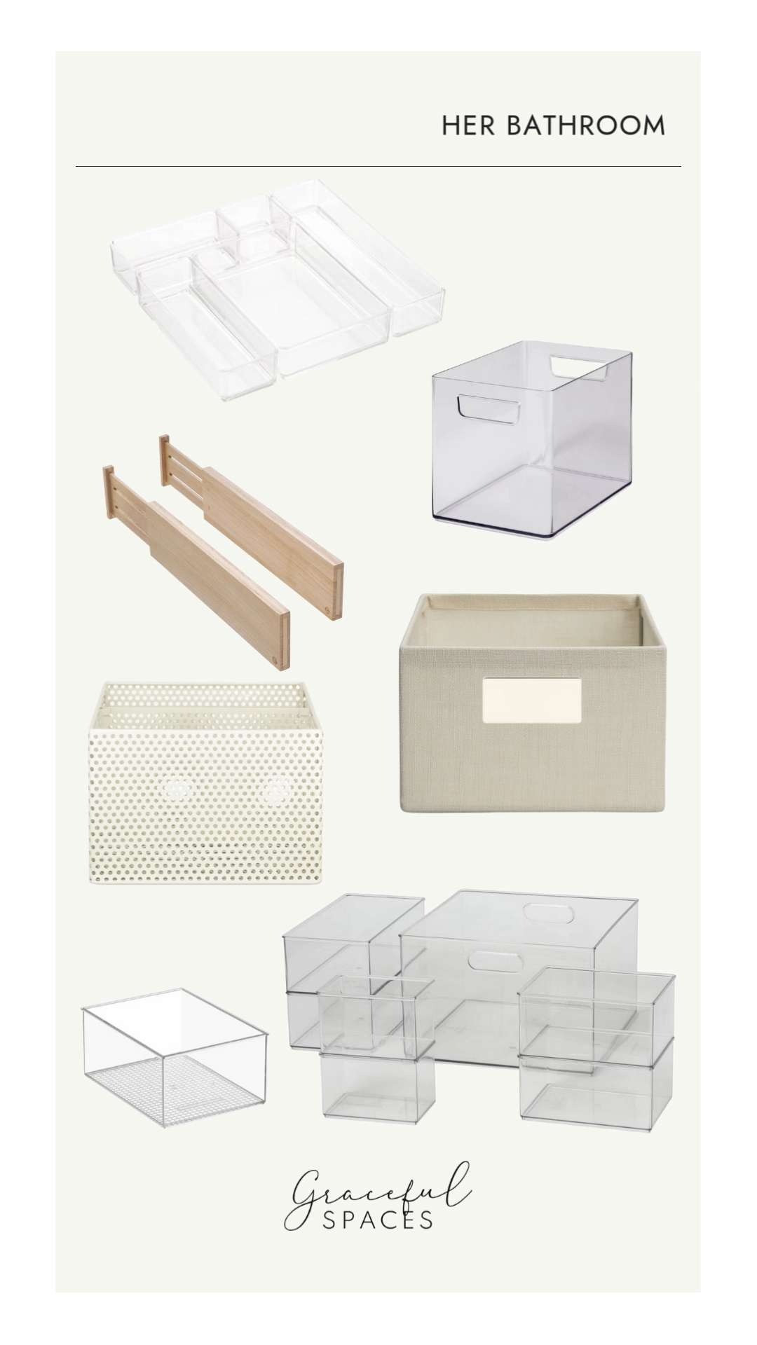 Her master bath truly provides a sanctuary of peace and relaxation for our Mississippi client.  Neat Method, The Container Store, Target, and Amazon bring maintainable solutions in this space. 

 #LTKHome #LTKFindsUnder50 #LTKFamily