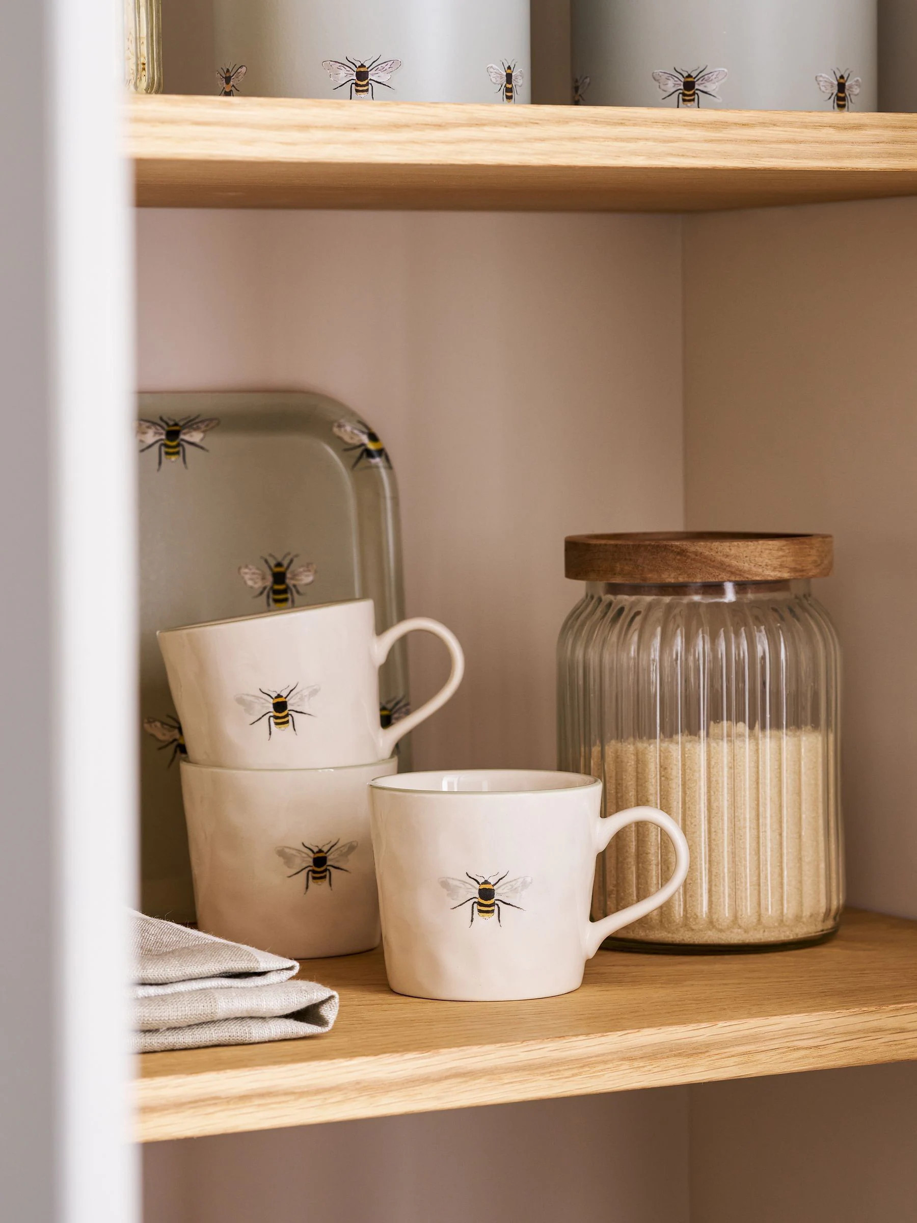 Sophie Allport Sophie Allport Natural Bees Stoneware Coffee Mug | Next US