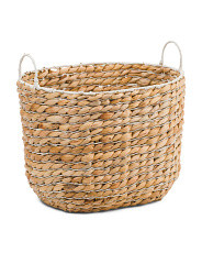 Medium Woven Water Hyacinth Basket | Office & Storage | Marshalls | Marshalls