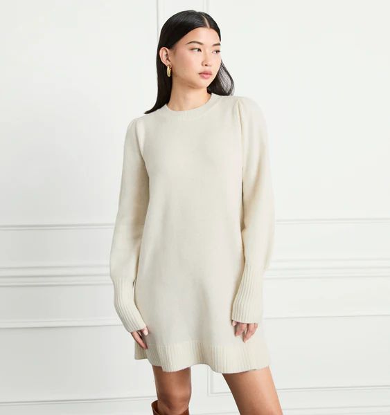 The Sylvie Sweater Dress - Cream Merino Wool | Hill House Home