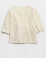 Aerie unREAL Short Sleeve Cardigan | Aerie