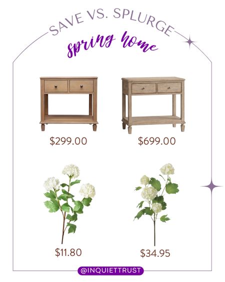 Here are some affordable alternatives to this minimalist nightstand and faux flower stem branches!
#savevssplurge #lookforless #springrefresh #homedecor

#LTKstyletip #LTKSeasonal #LTKhome