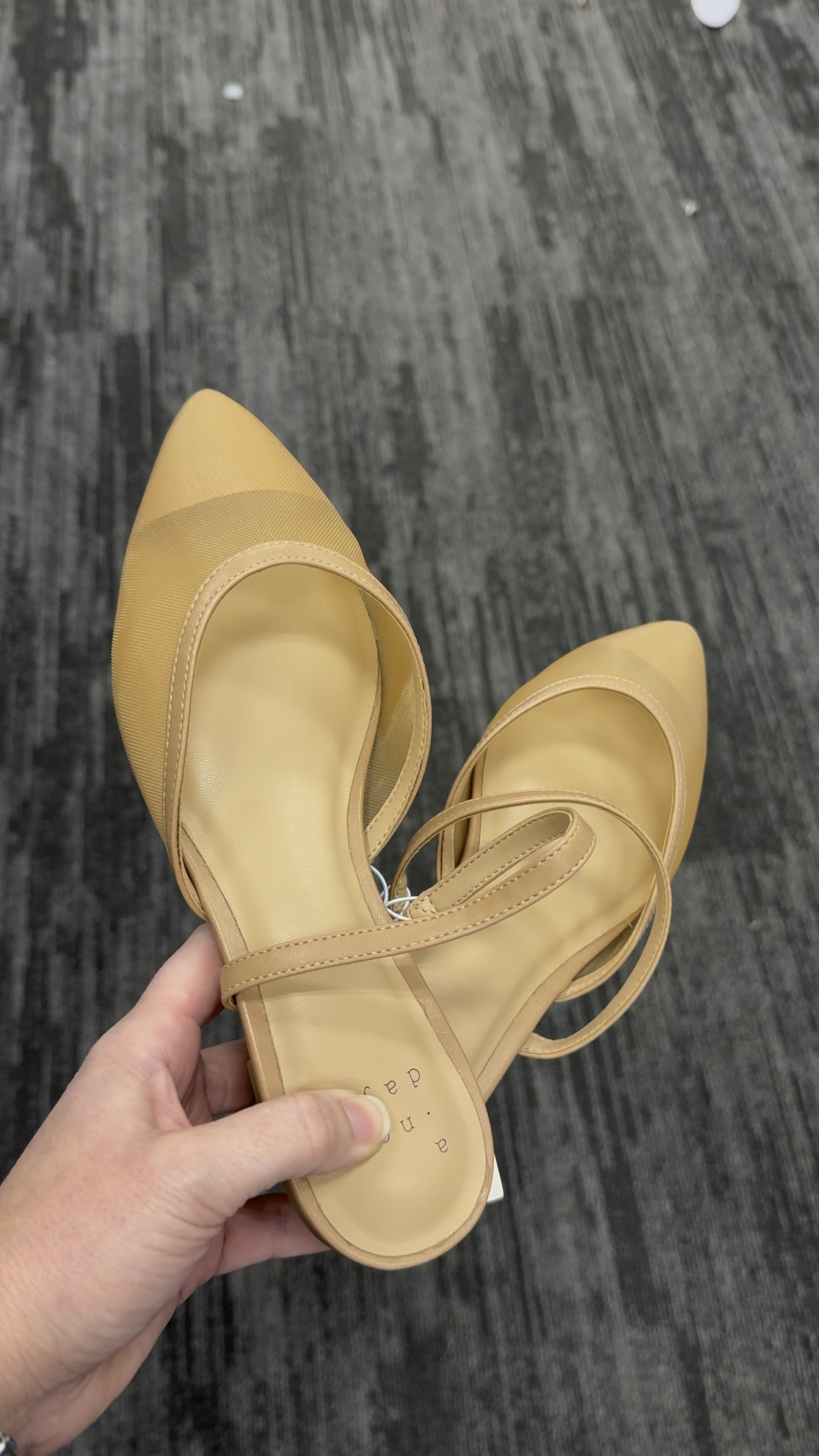 Loving these spring flats for the office! The pointed toe really elevates the shoes! 

Spring sandals, workwear, work sandals, work flats, target shoes, target sandals, summer sandals, nude sandals, nude flats

#LTKFindsUnder50 #LTKWorkwear #LTKShoeCrush