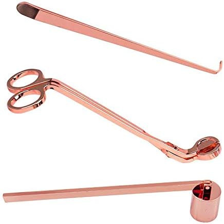 Vincidern Candle Accessory Set, Candle Wick Trimmer, Candle Wick Cutter, Candle Snuffer, Candle W... | Amazon (US)