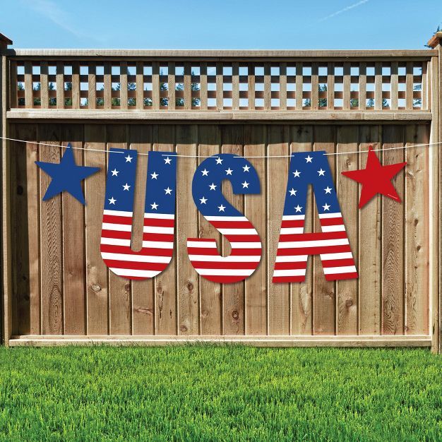 Big Dot of Happiness Stars & Stripes - Large Memorial Day, 4th of July and Labor Day Patriotic Pa... | Target