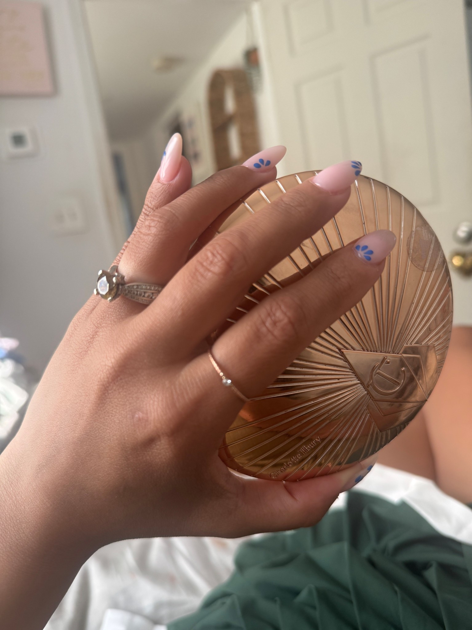 Summer Nails 💅 Love this shade of blue it’s not too deep but also not too pale it’s just enough 💙  DND #794 

#LTKSummerEdit #LTKBeauty