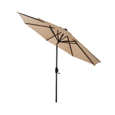 9' Outdoor Patio Table Umbrella with Tilt and Crank | Ashley Homestore
