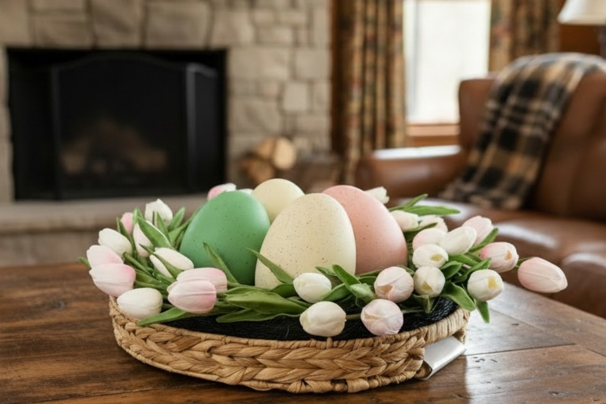 Spring layering made easy 🌿
This tray from Better Homes & Gardens is the perfect base for seasonal styling — paired with a My Texas House wreath and oversized Easter eggs for an effortless table moment.
Simple pieces, big spring impact. 
This is @Walmart 

#LTKSeasonal #LTKdayinmylife #LTKHome